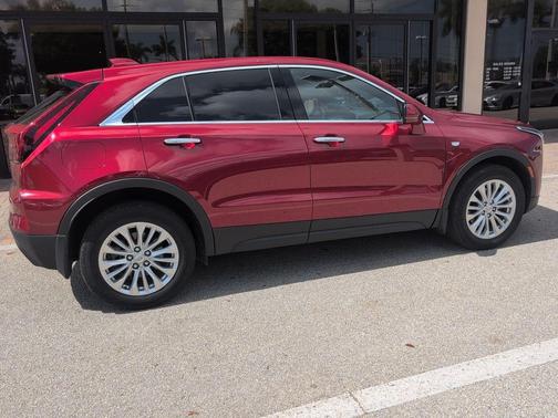 Radiant Red Tintcoat 2024 Cadillac XT4 Luxury