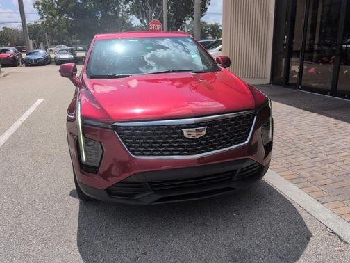 Radiant Red Tintcoat 2024 Cadillac XT4 Luxury