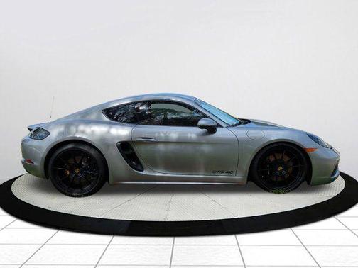 GT Silver Metallic 2024 Porsche 718 Cayman GTS 4.0