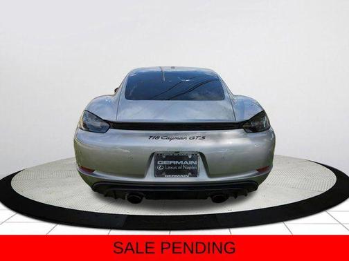 GT Silver Metallic 2024 Porsche 718 Cayman GTS 4.0