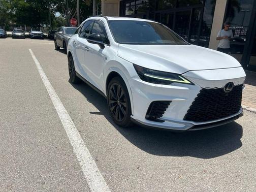 Ultra White 2024 Lexus RX 350 F SPORT Handling