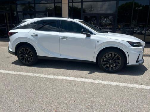 Ultra White 2024 Lexus RX 350 F SPORT Handling