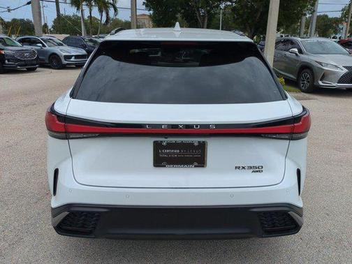 Ultra White 2024 Lexus RX 350 F SPORT Handling