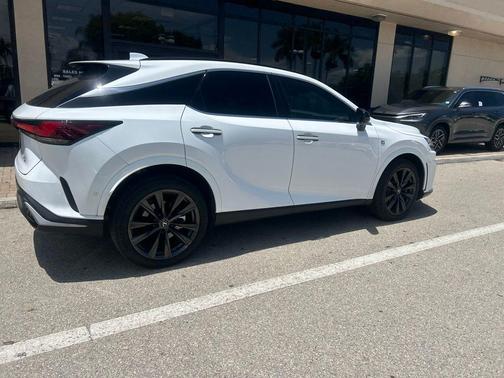 Ultra White 2024 Lexus RX 350 F SPORT Handling