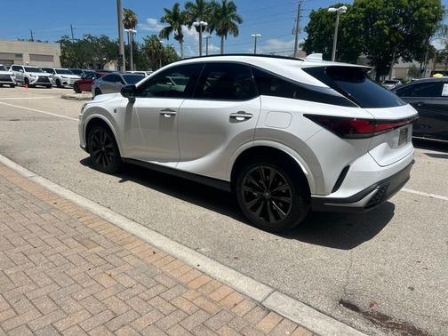 Ultra White 2024 Lexus RX 350 F SPORT Handling