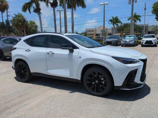 Ultra White 2026 Lexus NX 350 F SPORT Handling