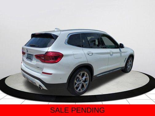 Mineral White Metallic 2020 BMW X3 sDrive30i