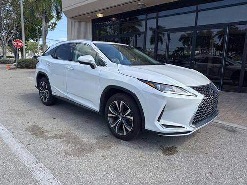 Eminent White Pearl 2021 Lexus RX 450h Base