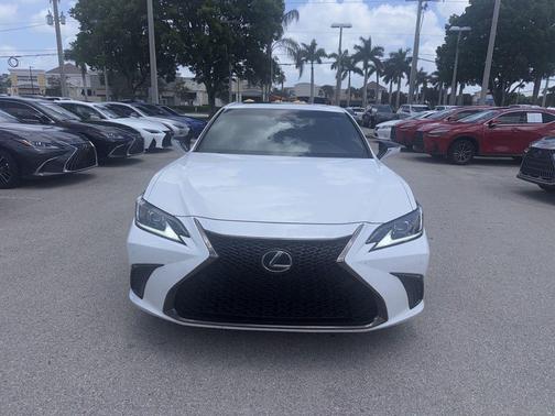 Ultra White 2023 Lexus ES 350 F Sport