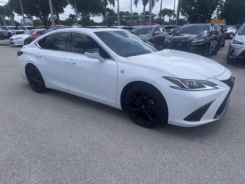 Ultra White 2023 Lexus ES 350 F Sport