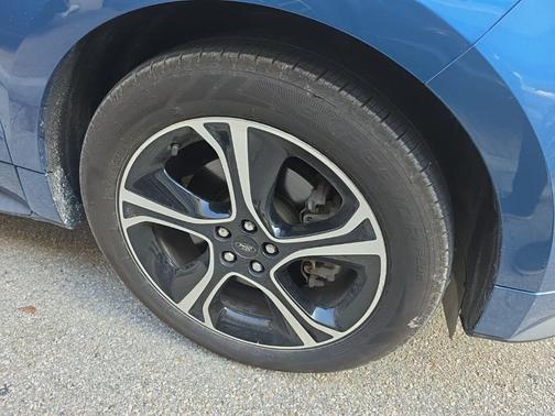 Blue Metallic 2019 Ford Edge ST