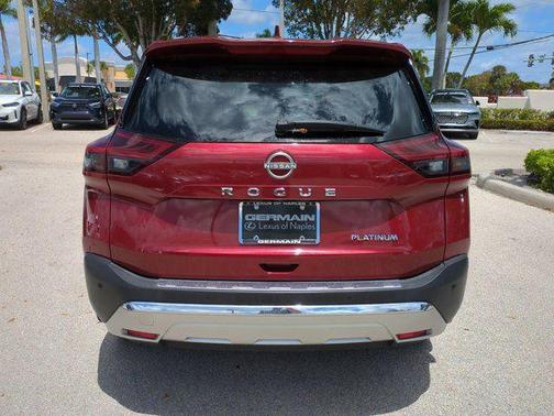 Scarlet Ember Tintcoat 2023 Nissan Rogue Platinum