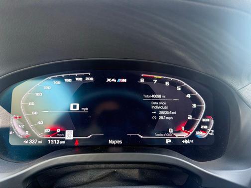 Black Sapphire Metallic 2021 BMW X4 M AWD