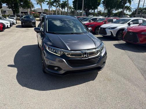 Modern Steel Metallic 2021 Honda HR-V EX