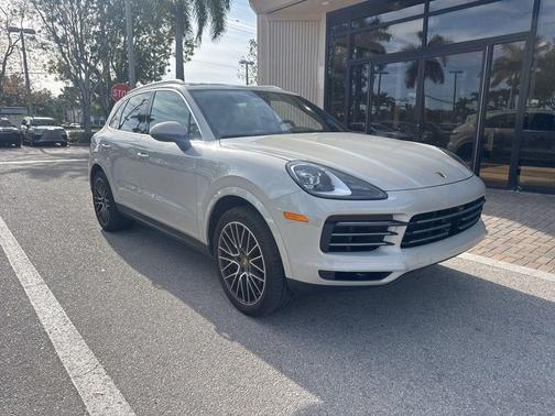 Beige 2021 Porsche Cayenne Cayenne
