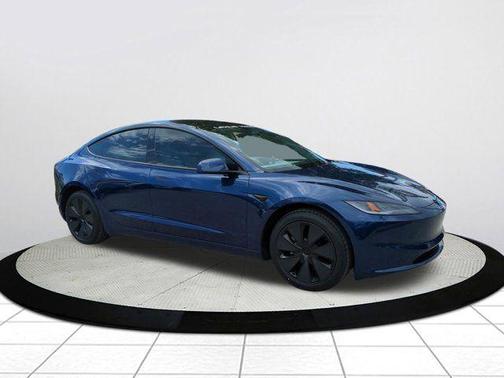 Deep Blue Metallic 2025 Tesla Model 3 Long Range