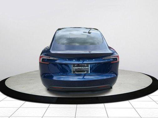 Deep Blue Metallic 2025 Tesla Model 3 Long Range