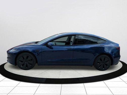 Deep Blue Metallic 2025 Tesla Model 3 Long Range