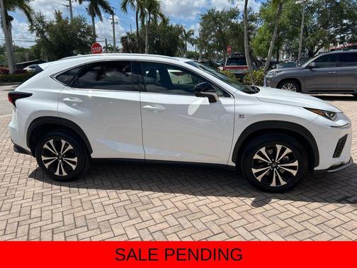Ultra White 2021 Lexus NX 300 F Sport