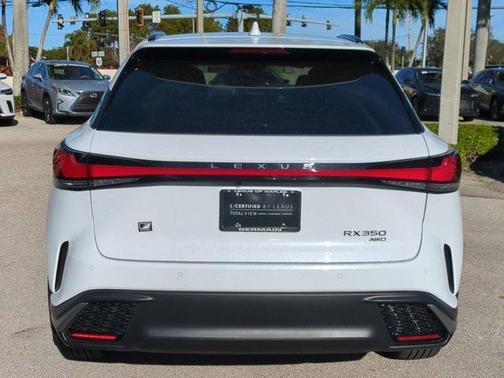 2024 Lexus RX 350 F SPORT Handling