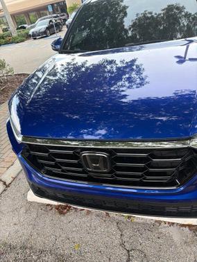 Canyon River Blue Metallic 2024 Honda CR-V EX-L AWD