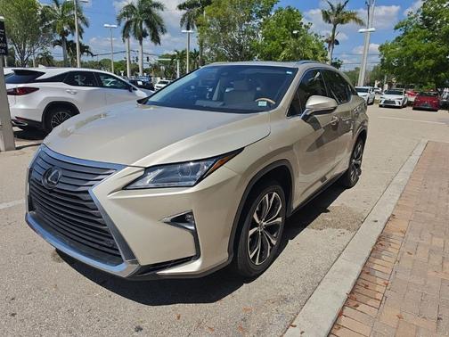 Satin Cashmere Metallic 2019 Lexus RX 350 Base