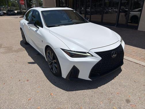 Ultra White 2021 Lexus IS 350 Base