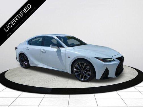 Ultra White 2021 Lexus IS 350 Base