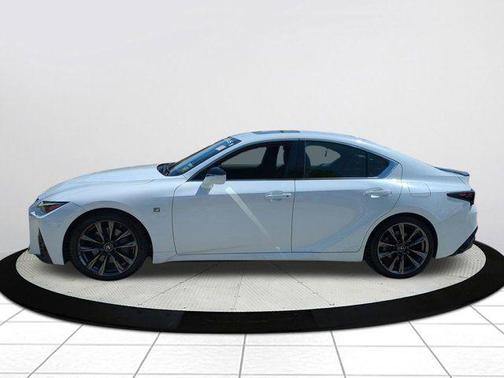 Ultra White 2021 Lexus IS 350 Base