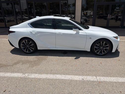 Ultra White 2021 Lexus IS 350 Base