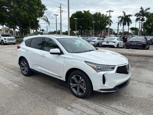 Platinum White Pearl 2023 Acura RDX Advance Package