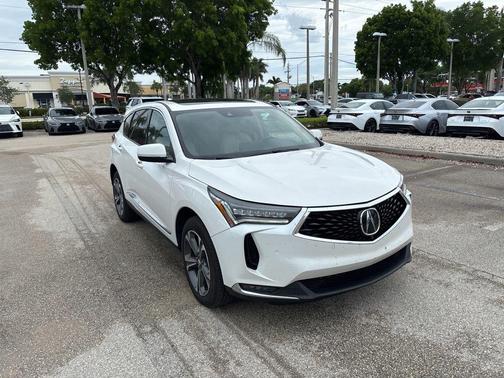 Platinum White Pearl 2023 Acura RDX Advance Package