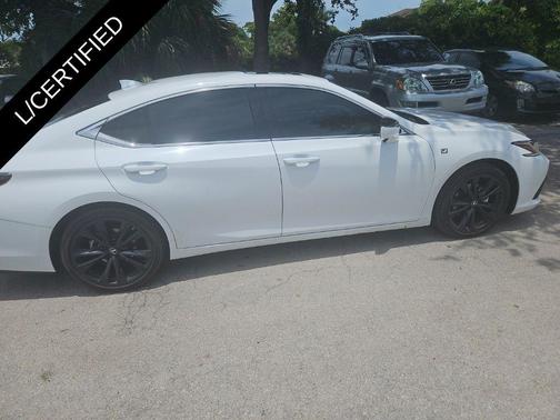 Ultra White 2023 Lexus ES 350 F Sport