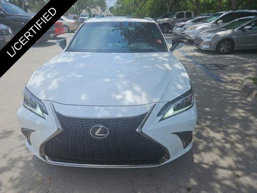 Ultra White 2023 Lexus ES 350 F Sport