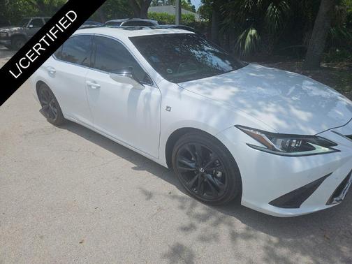 Ultra White 2023 Lexus ES 350 F Sport