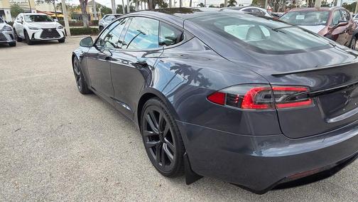 Gray 2022 Tesla Model S Base