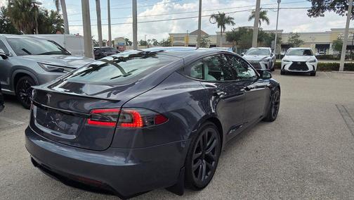 Gray 2022 Tesla Model S Base