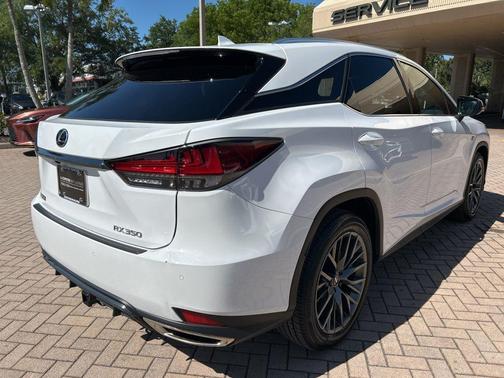 Ultra White 2021 Lexus RX 350 F SPORT Handling