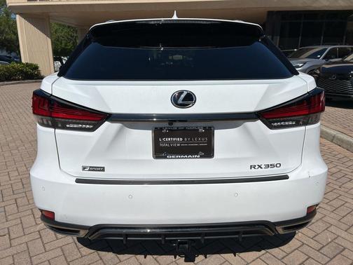 Ultra White 2021 Lexus RX 350 F SPORT Handling