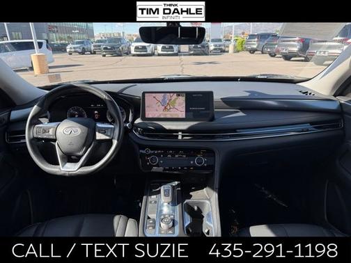 Mineral Black 2023 INFINITI QX60 LUXE