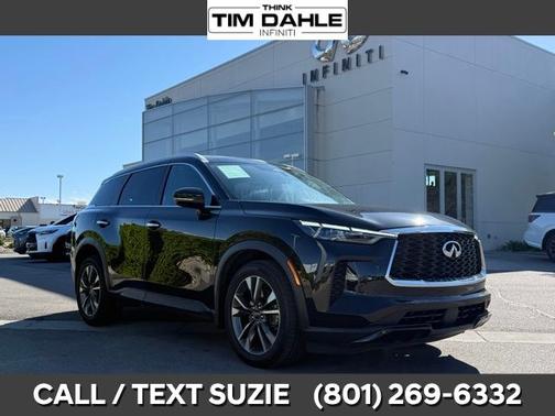 Mineral Black 2023 INFINITI QX60 LUXE