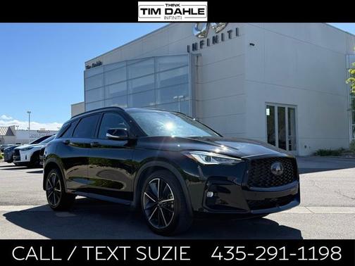 Black Obsidian 2023 INFINITI QX50 SPORT