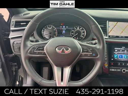 Mineral Black 2023 INFINITI QX55 SENSORY