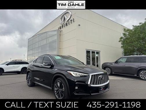 Mineral Black 2023 INFINITI QX55 SENSORY