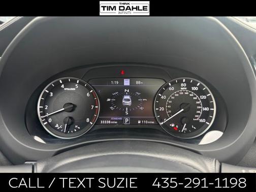 Mineral Black 2023 INFINITI QX55 SENSORY
