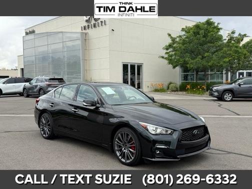 Black Opal Metallic 2023 INFINITI Q50 RED SPORT 400