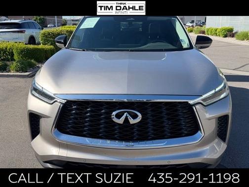 Warm Titanium 2023 INFINITI QX60 LUXE