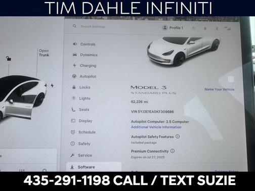 2019 Tesla Model 3 Standard Range Plus