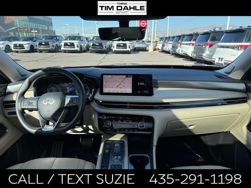 Deep Bordeaux 2025 INFINITI QX60 LUXE