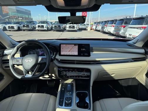 Deep Bordeaux 2025 INFINITI QX60 LUXE